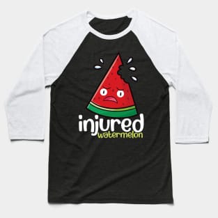 Injured Watermelon Baseball T-Shirt